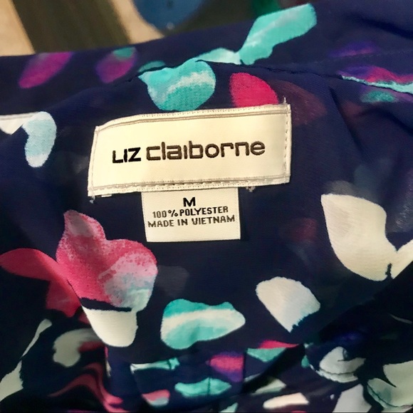 Liz Claiborne Blouse Size Medium - Picture 4 of 4